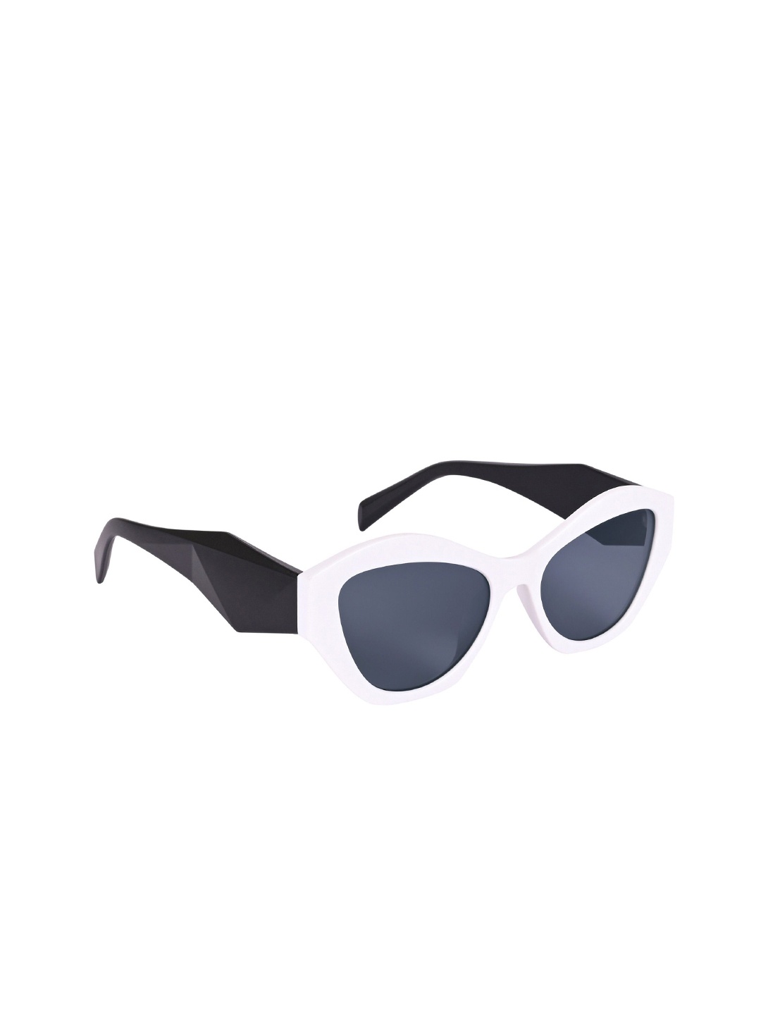 

The Roadster Lifestyle Co Unisex UV Protected Cateye Sunglasses, Black