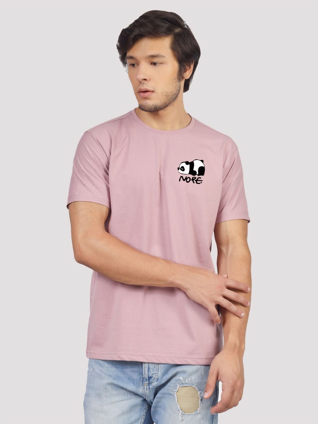 

Greylongg Men Printed Pockets T-shirt, Purple