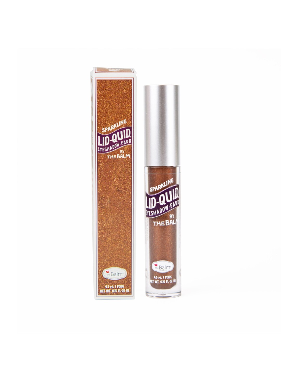 

The Balm Lid-Quid Sparkling Liquid Eyeshadow 4.5 ml - Irish Coffee, Brown