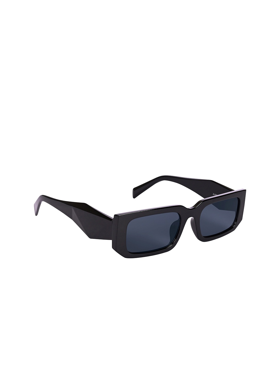 

Roadster UV Protected Rectangle Sunglasses, Black