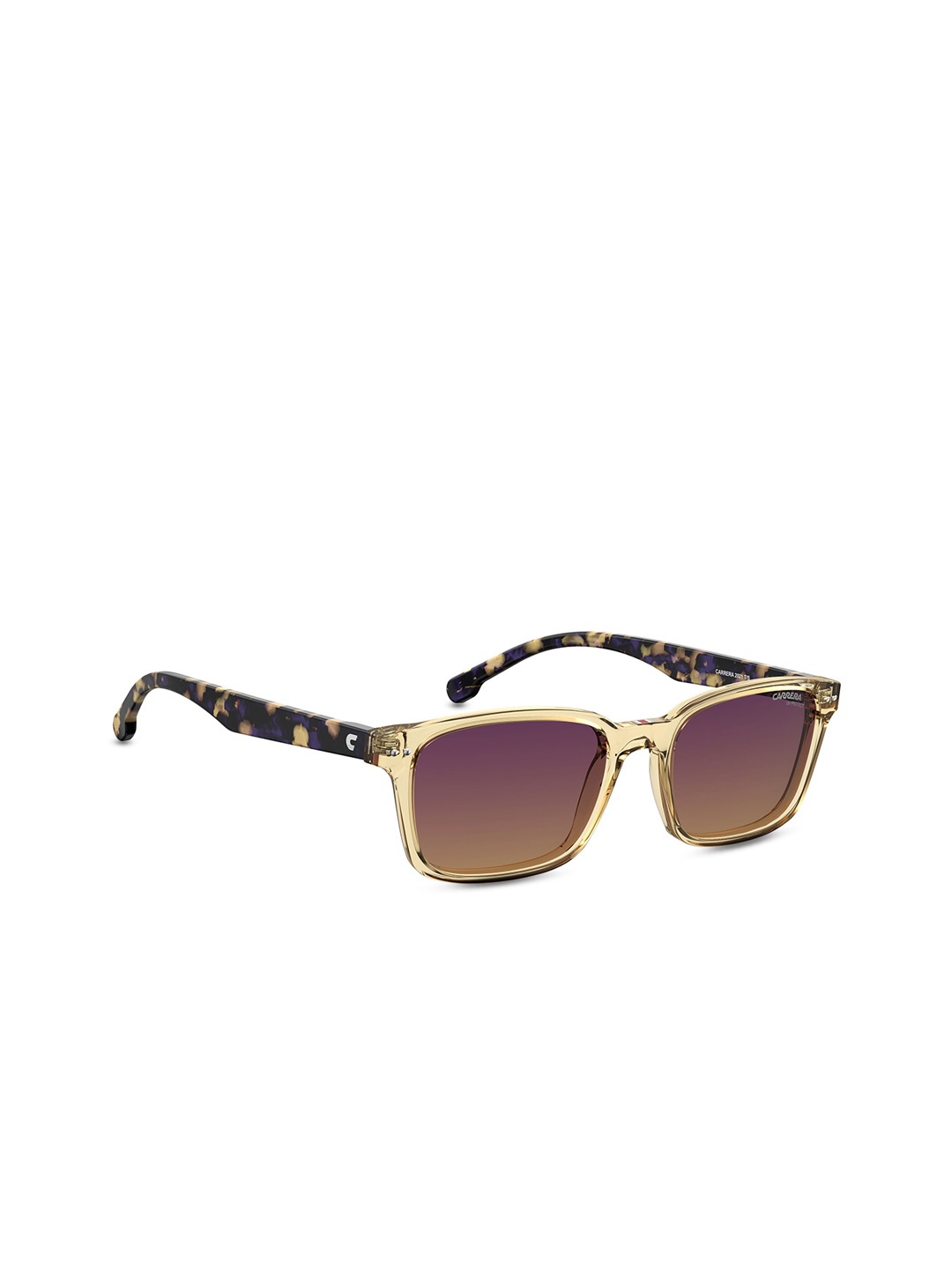 

Carrera Kids Square Sunglasses with UV Protected Lens 20316240G50DG, Brown
