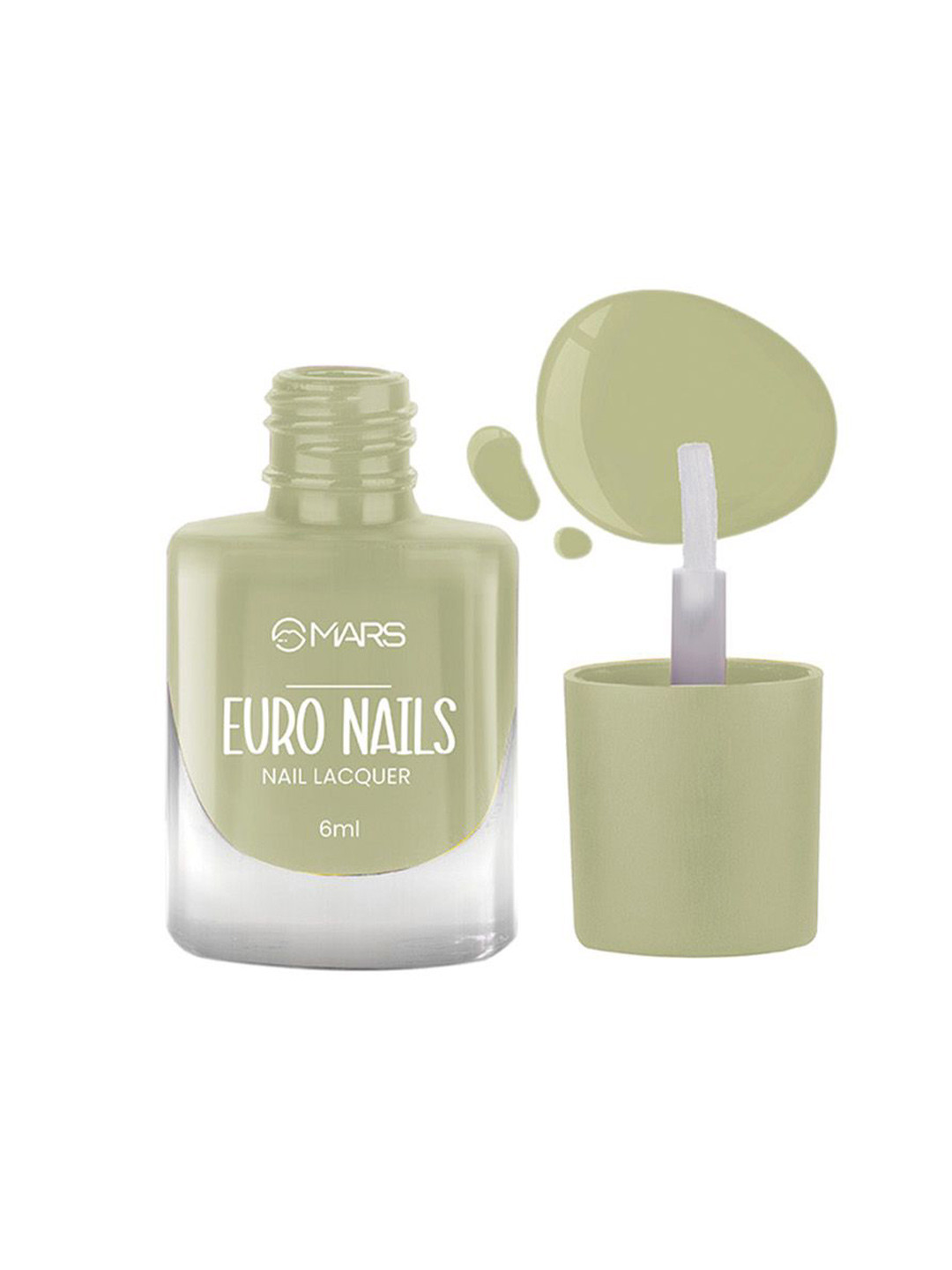 

MARS Euro Quick Drying Glossy Gel Finish Nail Lacquer 6ml - Shade 31, Green