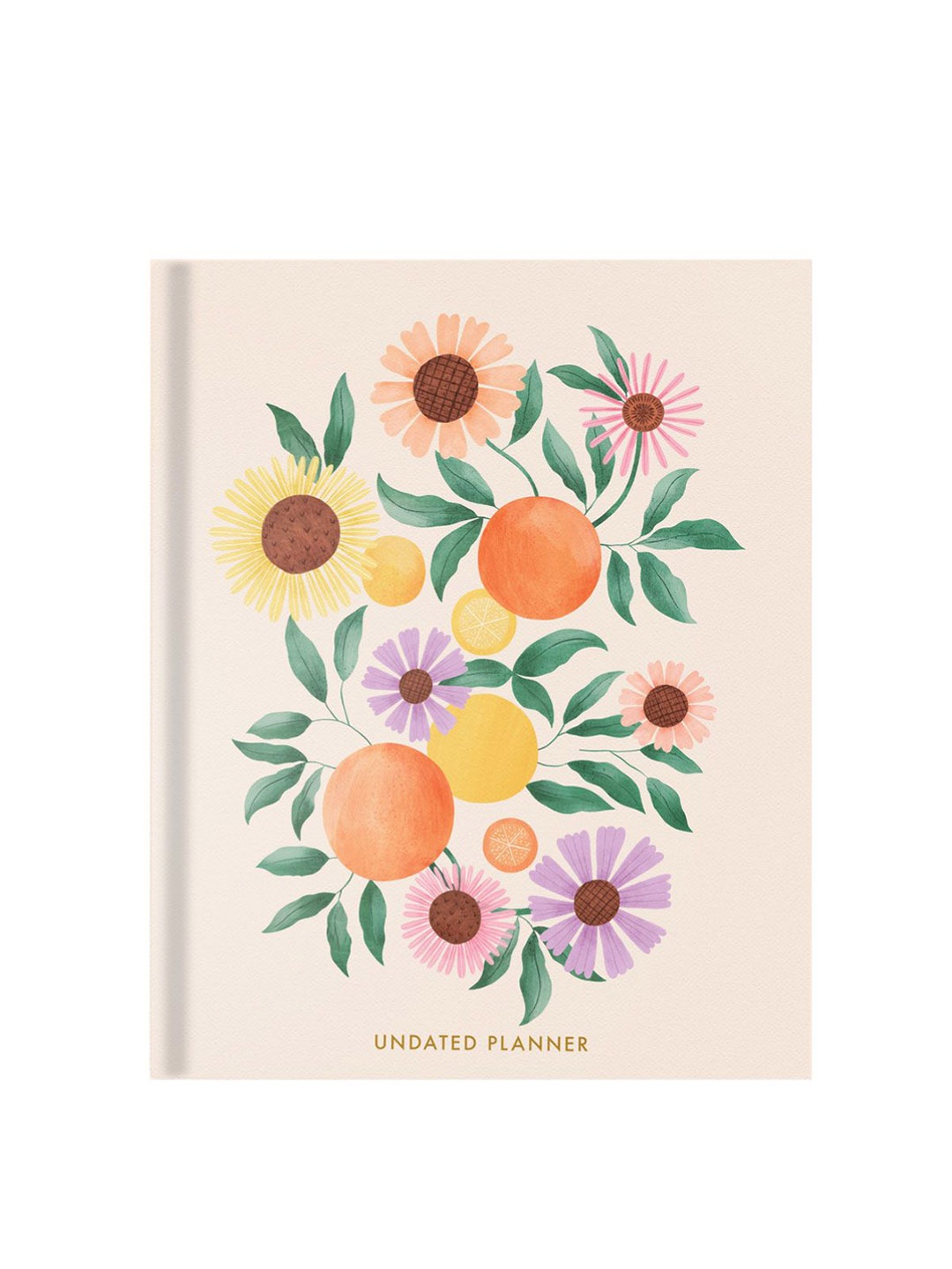 

happywagon Peach & Green Self Design Planner Stationery