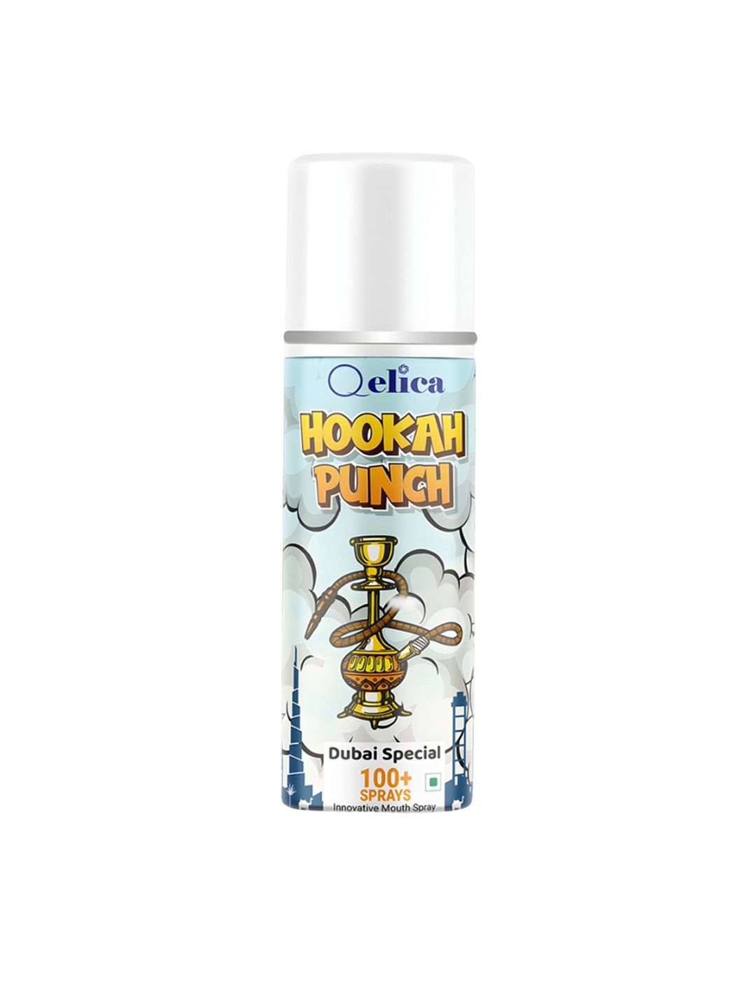 

Qelica Hookah Punch Spray-10g, White