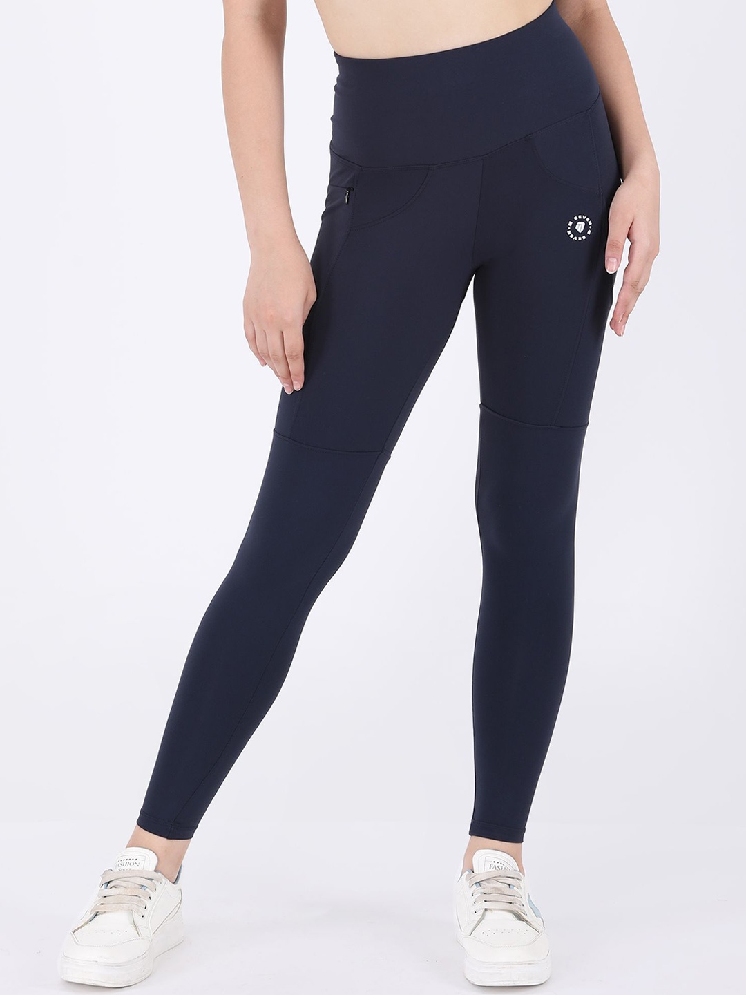 

M7 EMPIRE Ankle-Length Gym Women Tights, Black