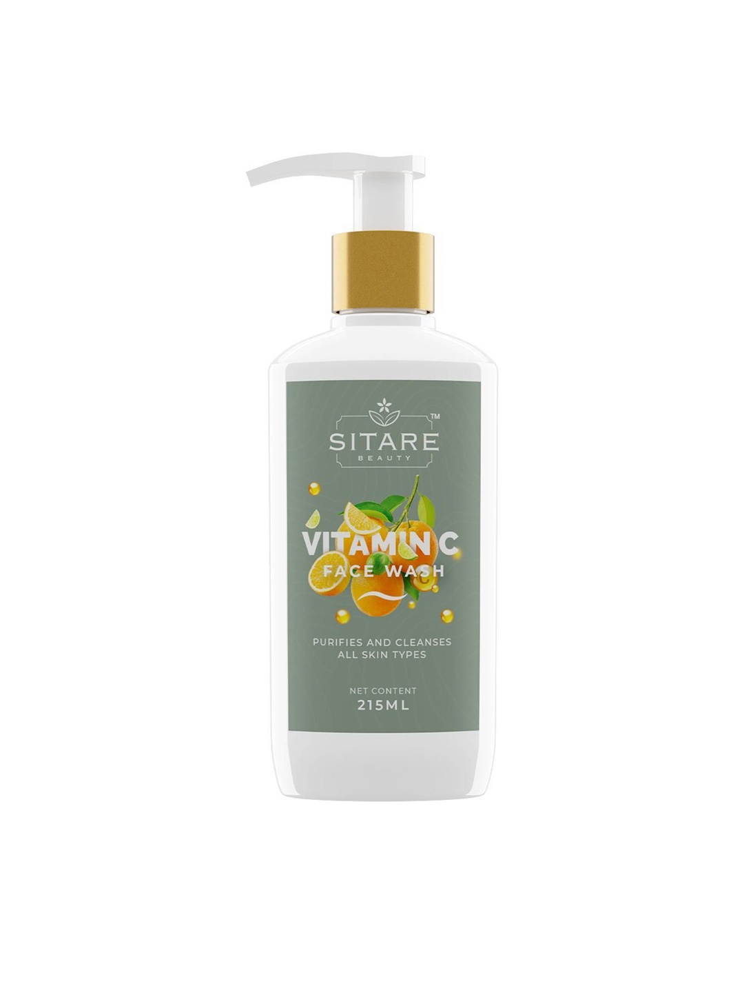 

Sitare Beauty Vitamin C Face Wash - 215 ml, Orange