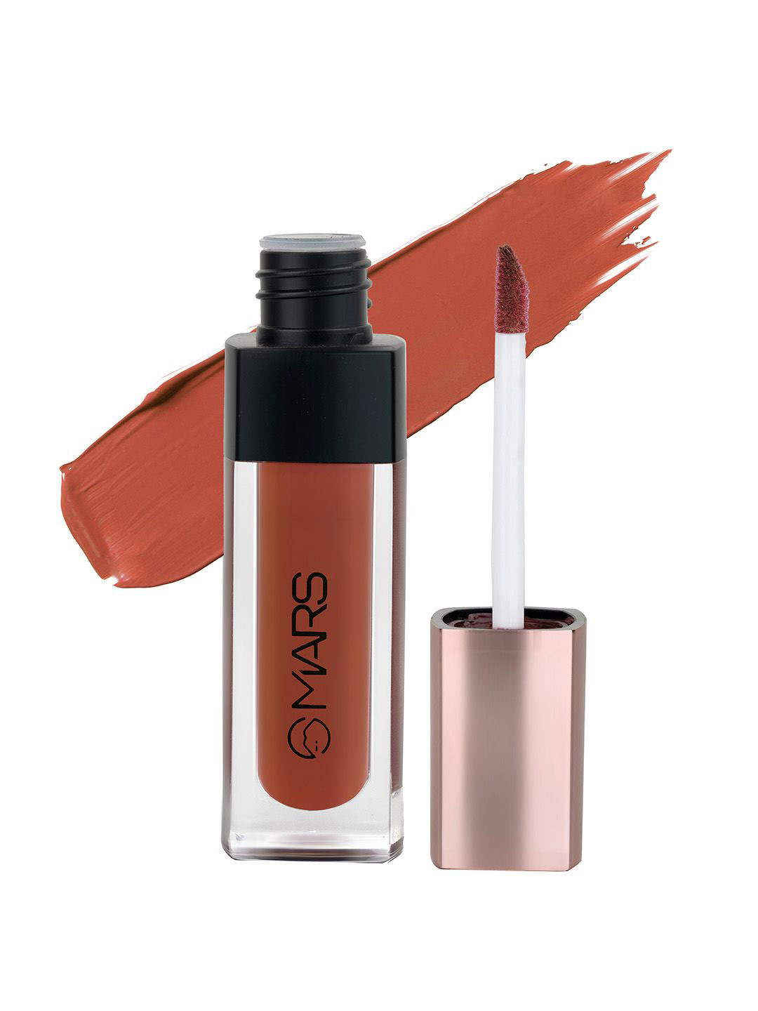 

MARS Popstar Non Transfer Long Lasting Matte Liquid Lipstick 6ml - Closeup 01, Brown