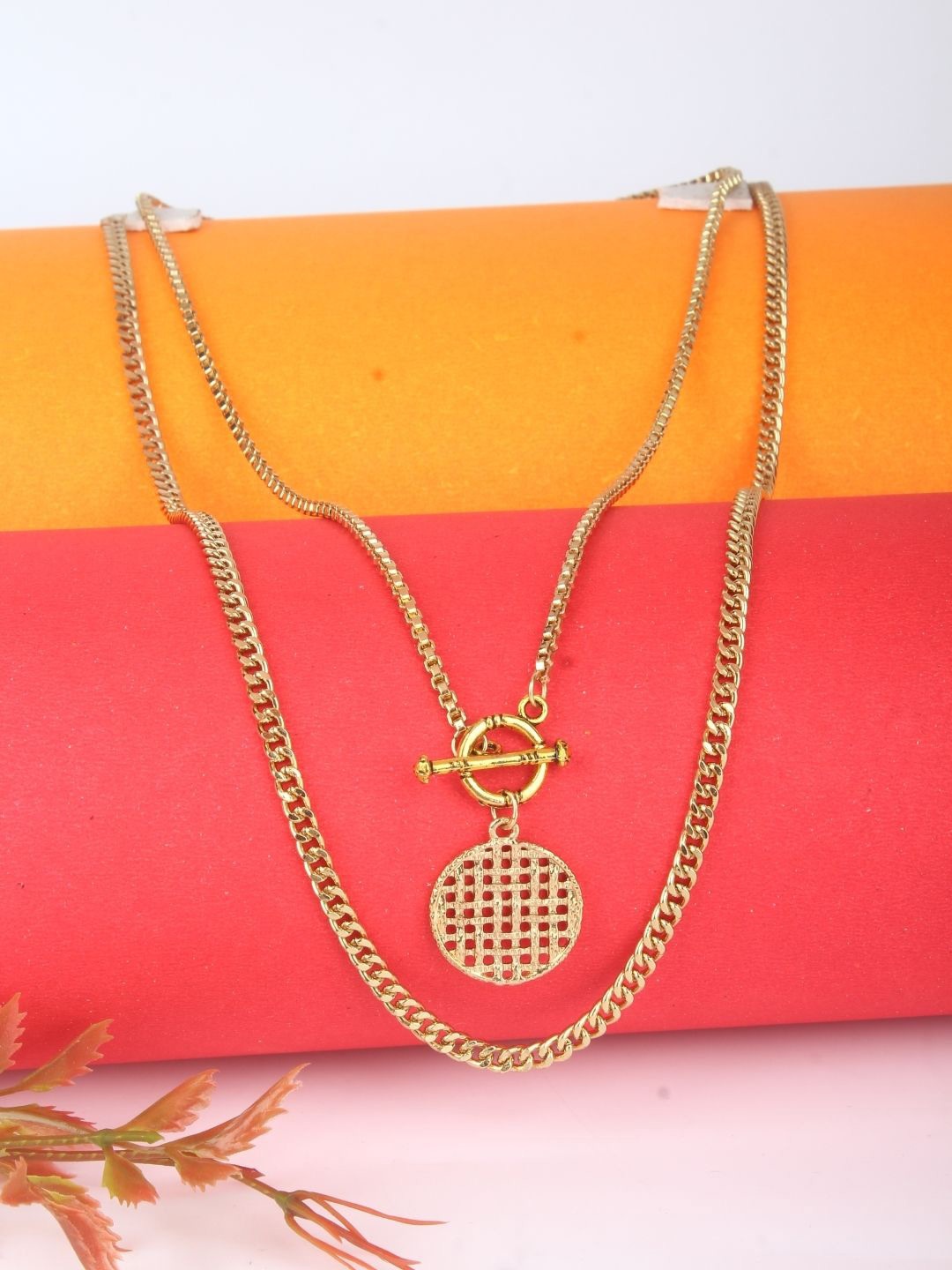 

KPOP Gold-Plated Layered Necklace