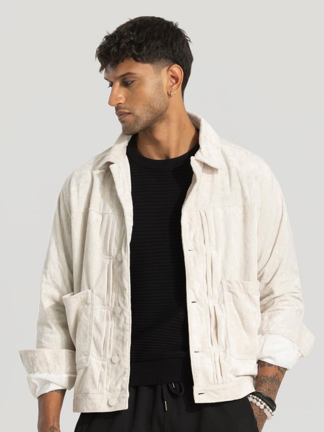 

Snitch Men Jacket, Off white