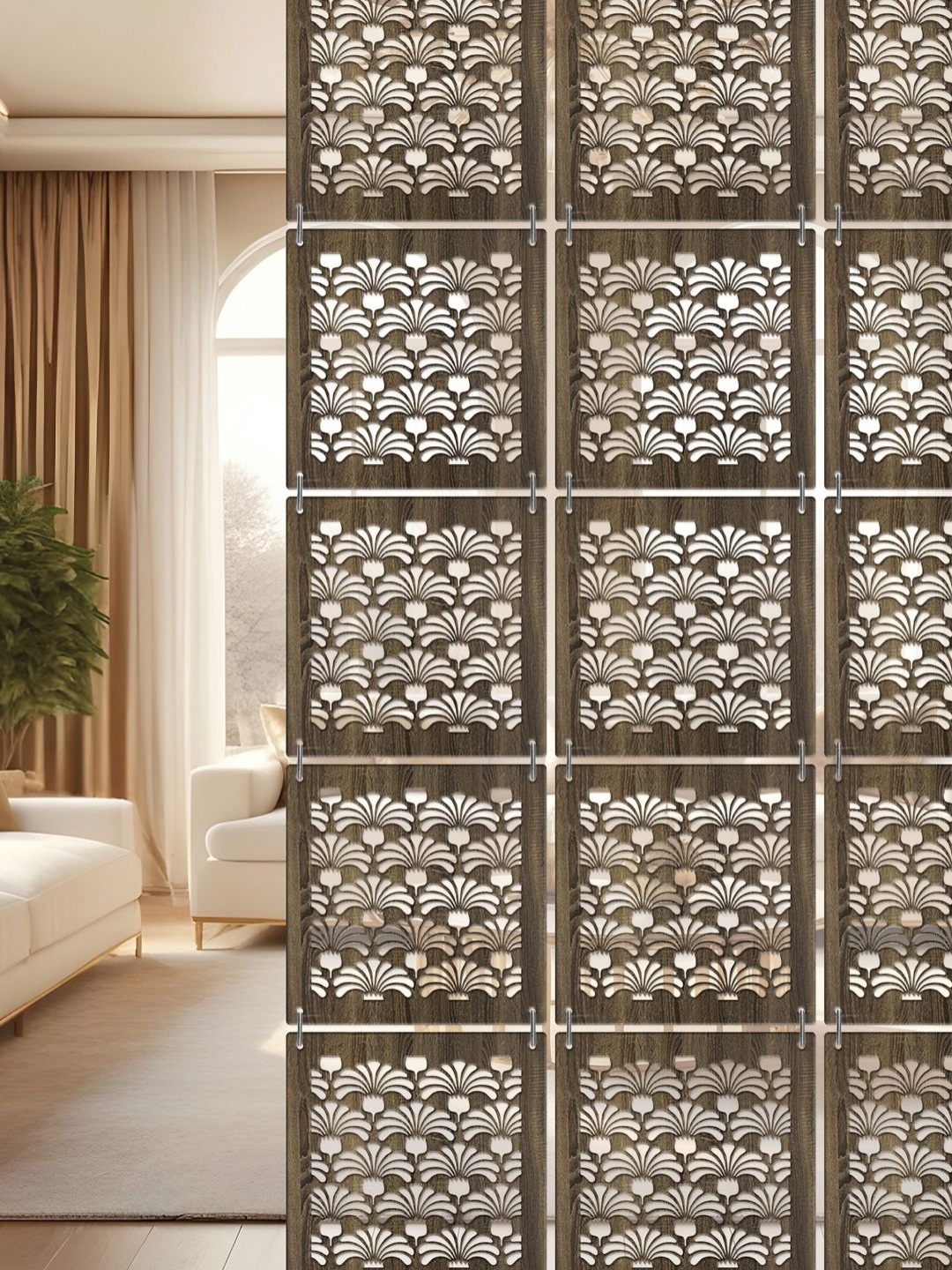 

RANDOM Brown Ethnic Motifs Window Blinds