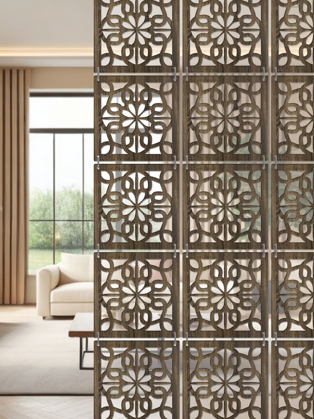 

RANDOM Brown Ethnic Motifs Window Blinds