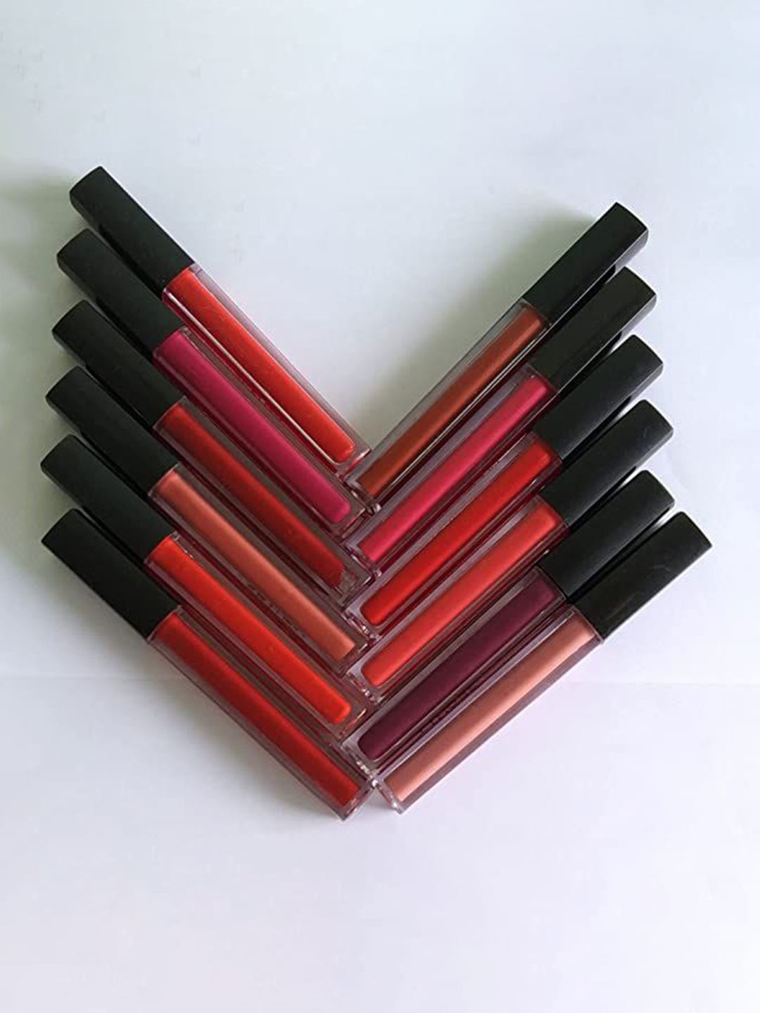 

YELGO Set Of 12 Multicolor Liquid Lipsticks 60 ml, Multi