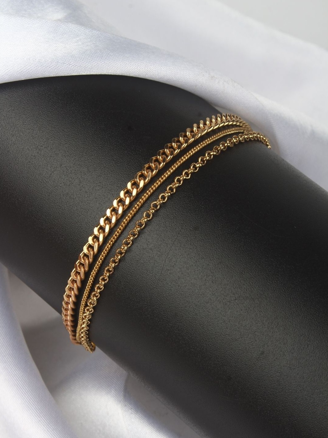 

KPOP Gold-Plated Link Bracelet