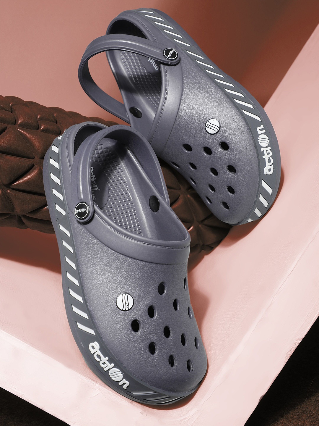

Action Men Rubber Clogs, Grey