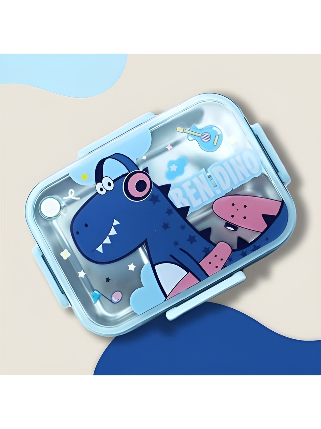 

MODEFE Blue 2024 Stainless Steel Dishwasher Safe Lunch Box