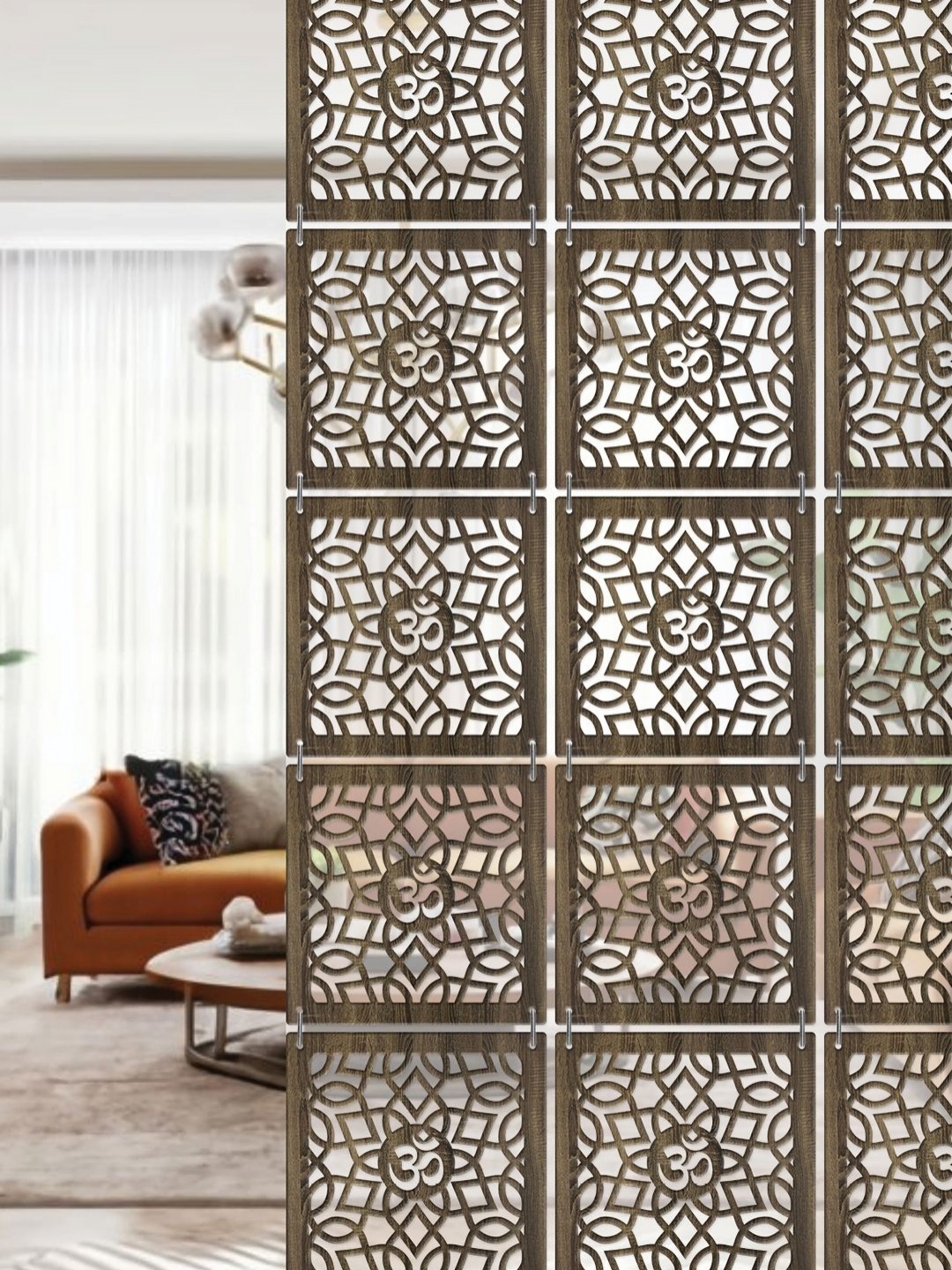 

RANDOM Brown Ethnic Motifs Window Blinds