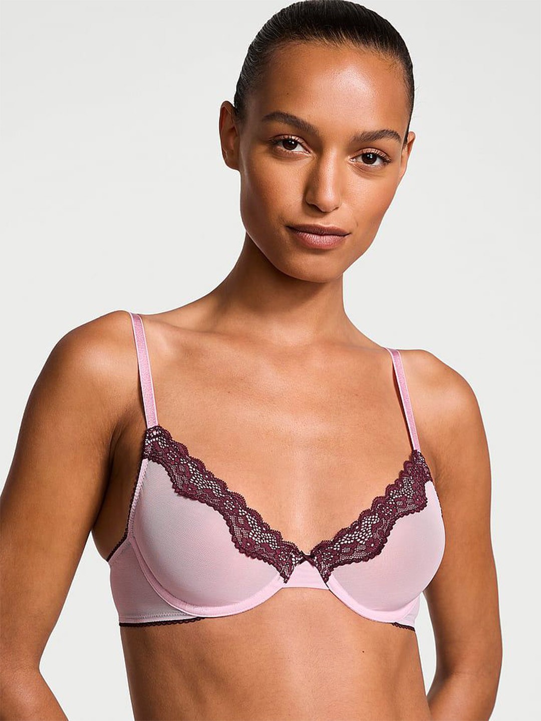 

Victoria's Secret Medium Coverage Underwired Bra, Pink