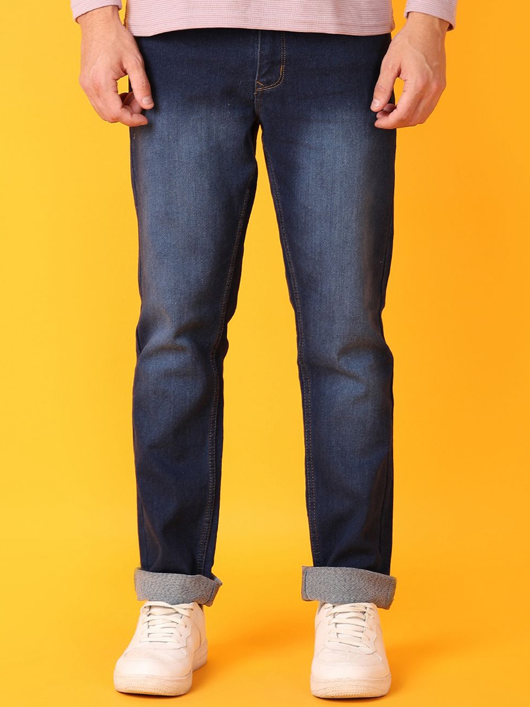 

V-Mart Men Stretchable Jeans, Blue