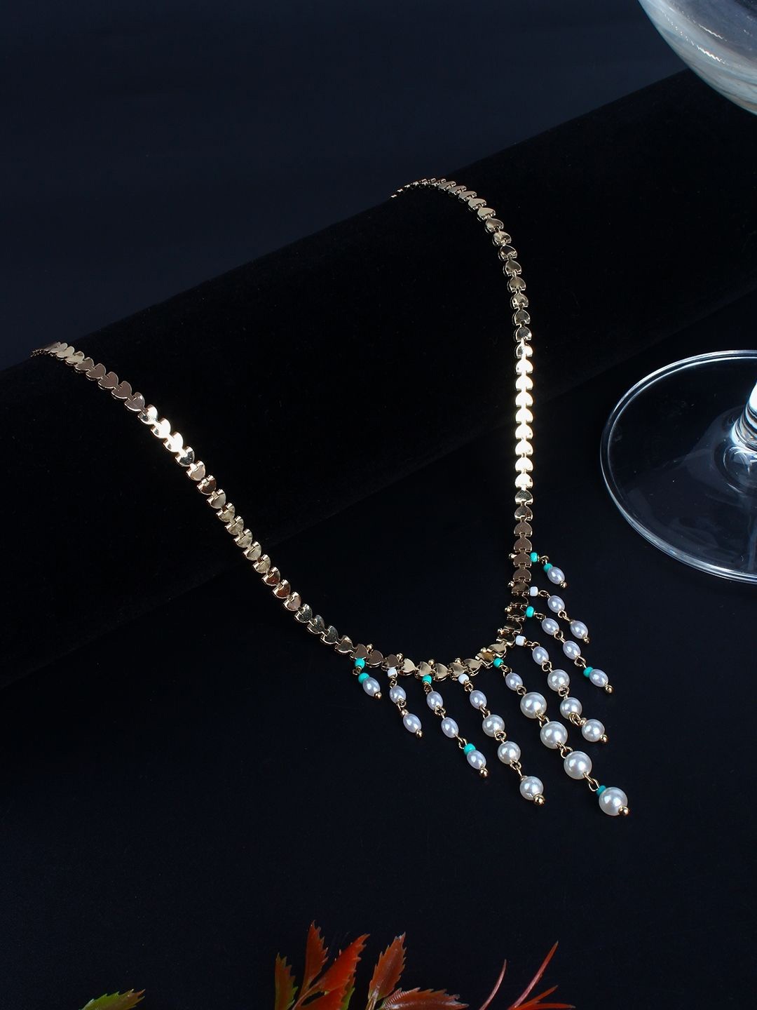 

KPOP Brass Gold-Plated Handcrafted Necklace