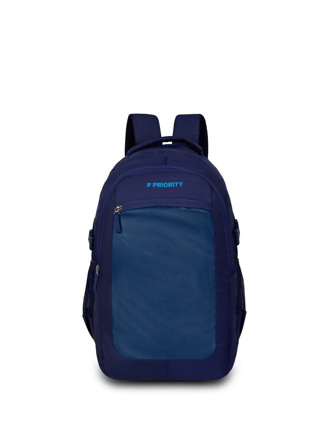 

Priority Men Backpack With Zip Closure & Adjustable Strap, Blue