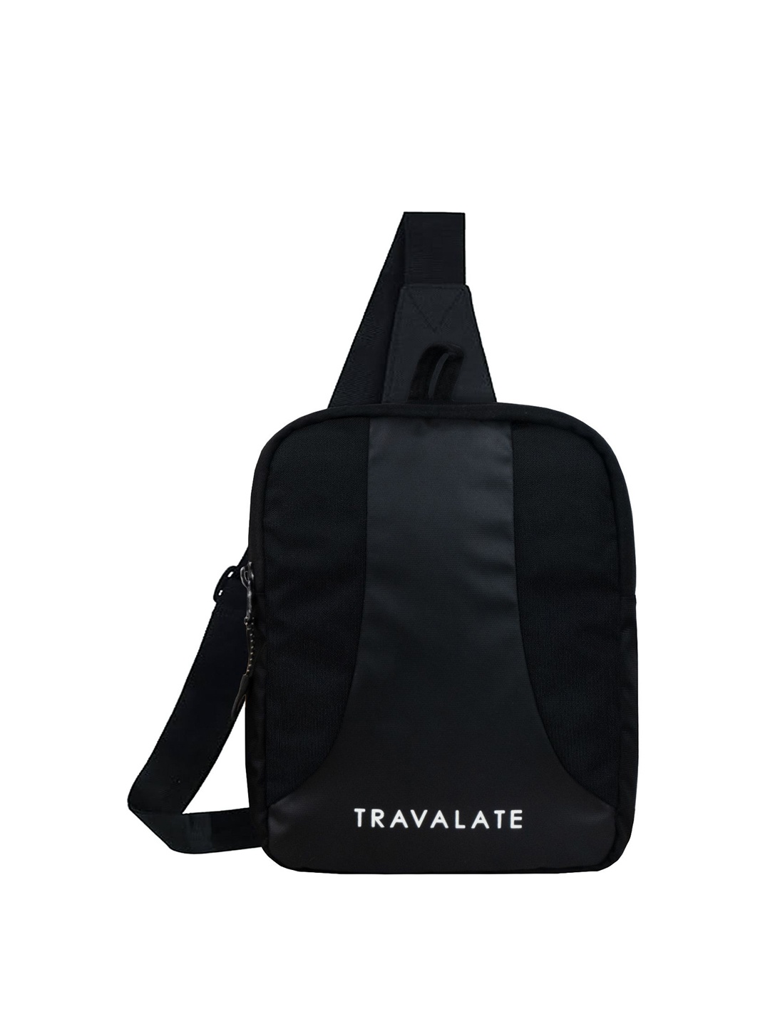 

TRAVALATE Unisex Soft Case Crossbody Bag, Black