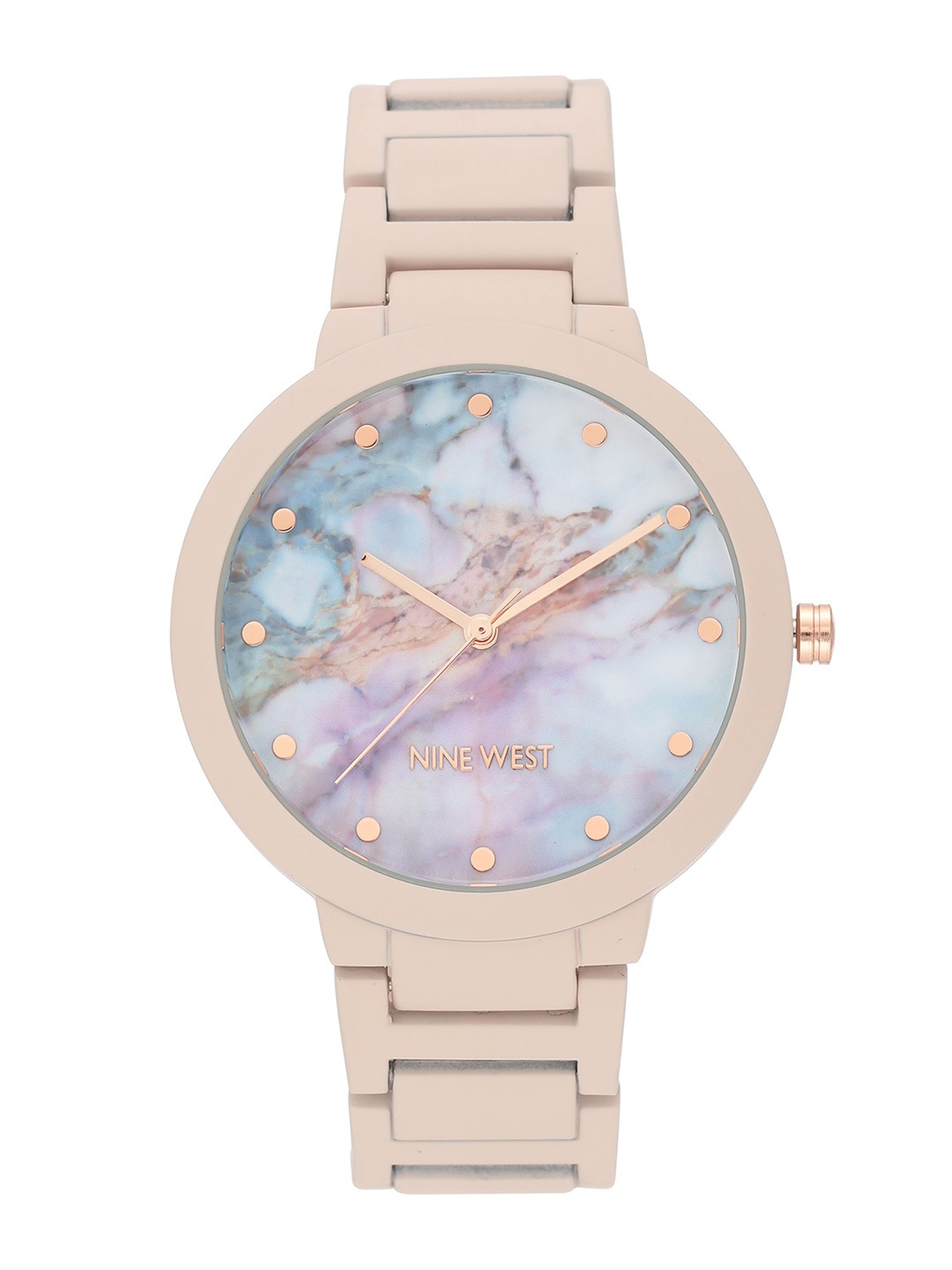 

Nine West Women Dial & Straps Analogue Watch NW-2274MAPK, Pink