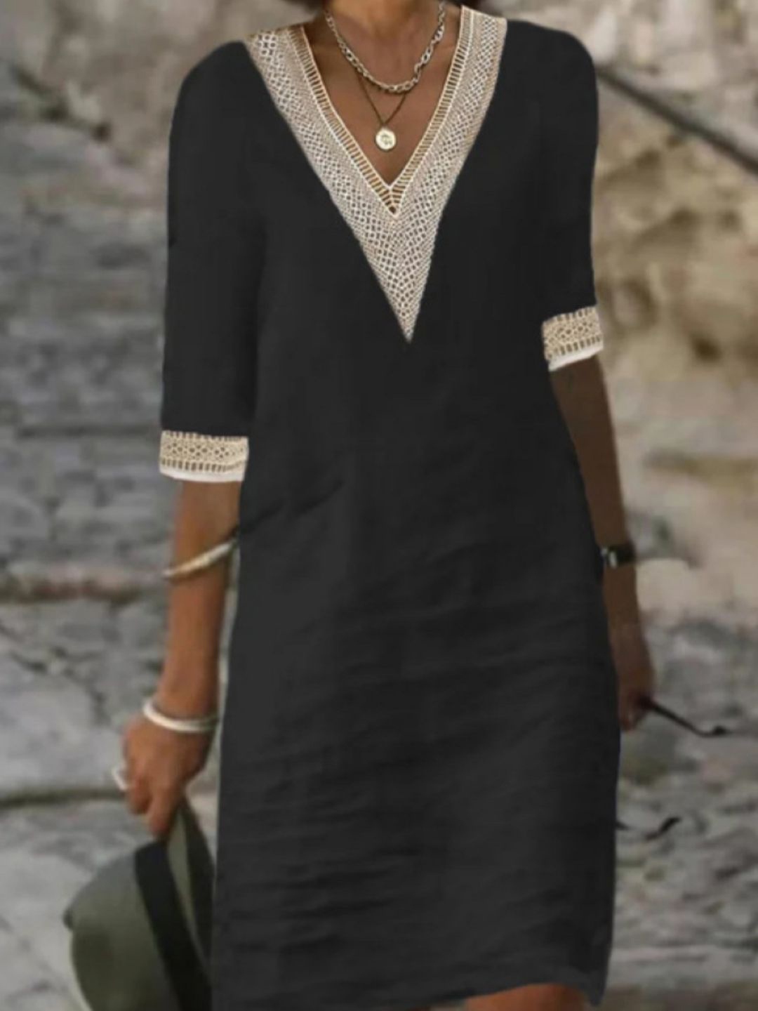 

KPOP A-Line Dress, Black