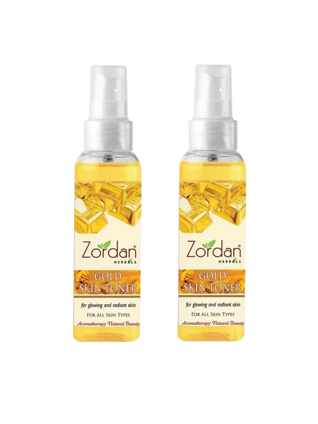 

ZORDAN Set Of 2 Herbals Gold Skin Toner- 100ml Each