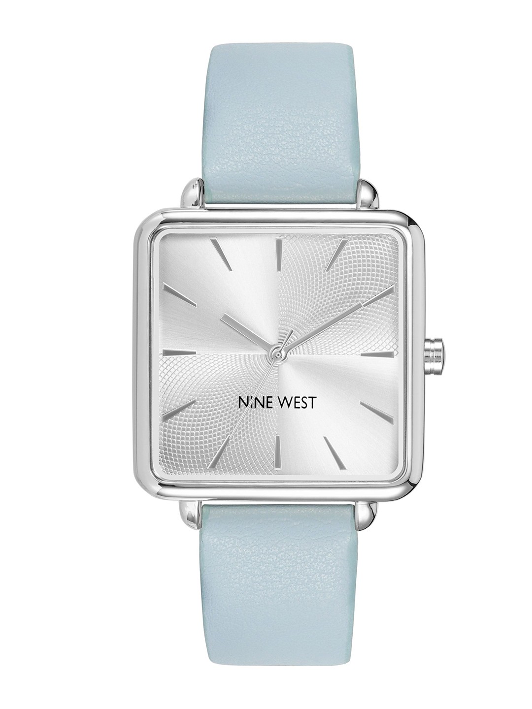 

Nine West Women Dial & Leather Straps Analogue Watch NW-2671SVLB, Blue