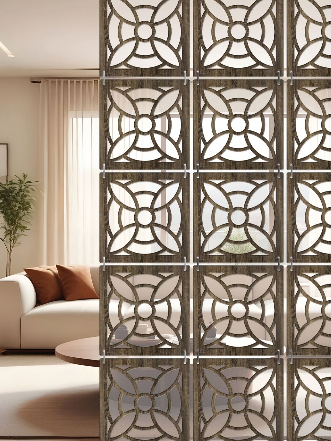 

RANDOM Brown Ethnic Motifs Window Blinds