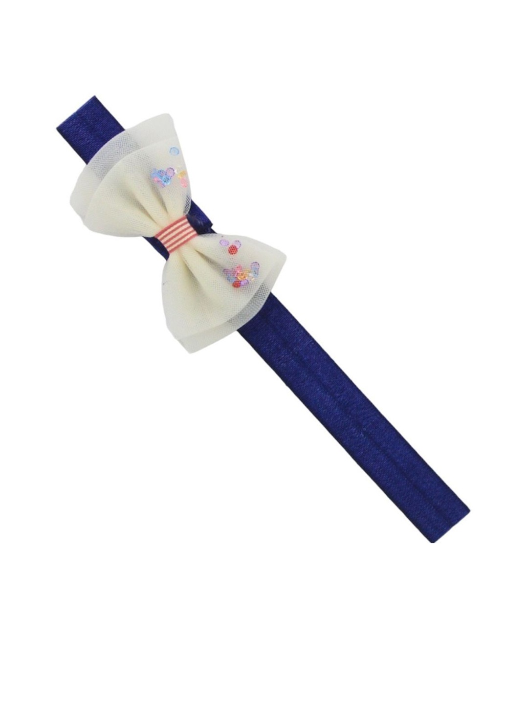 

BAESD Girls Bandana Cotton Soft Bow Design Headband, Blue