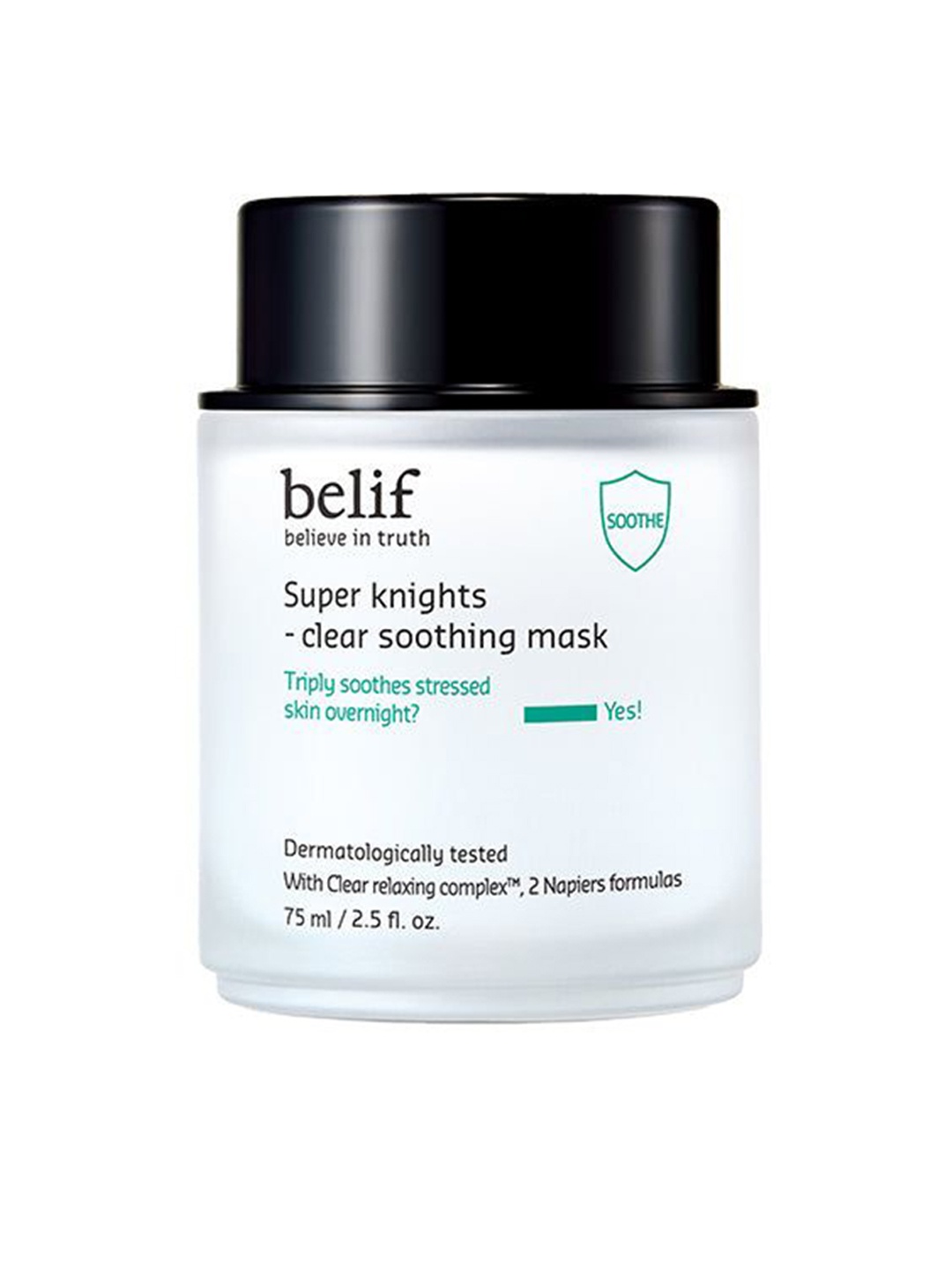 

belif Super knights Clear Soothing Mask- 75ml, Blue