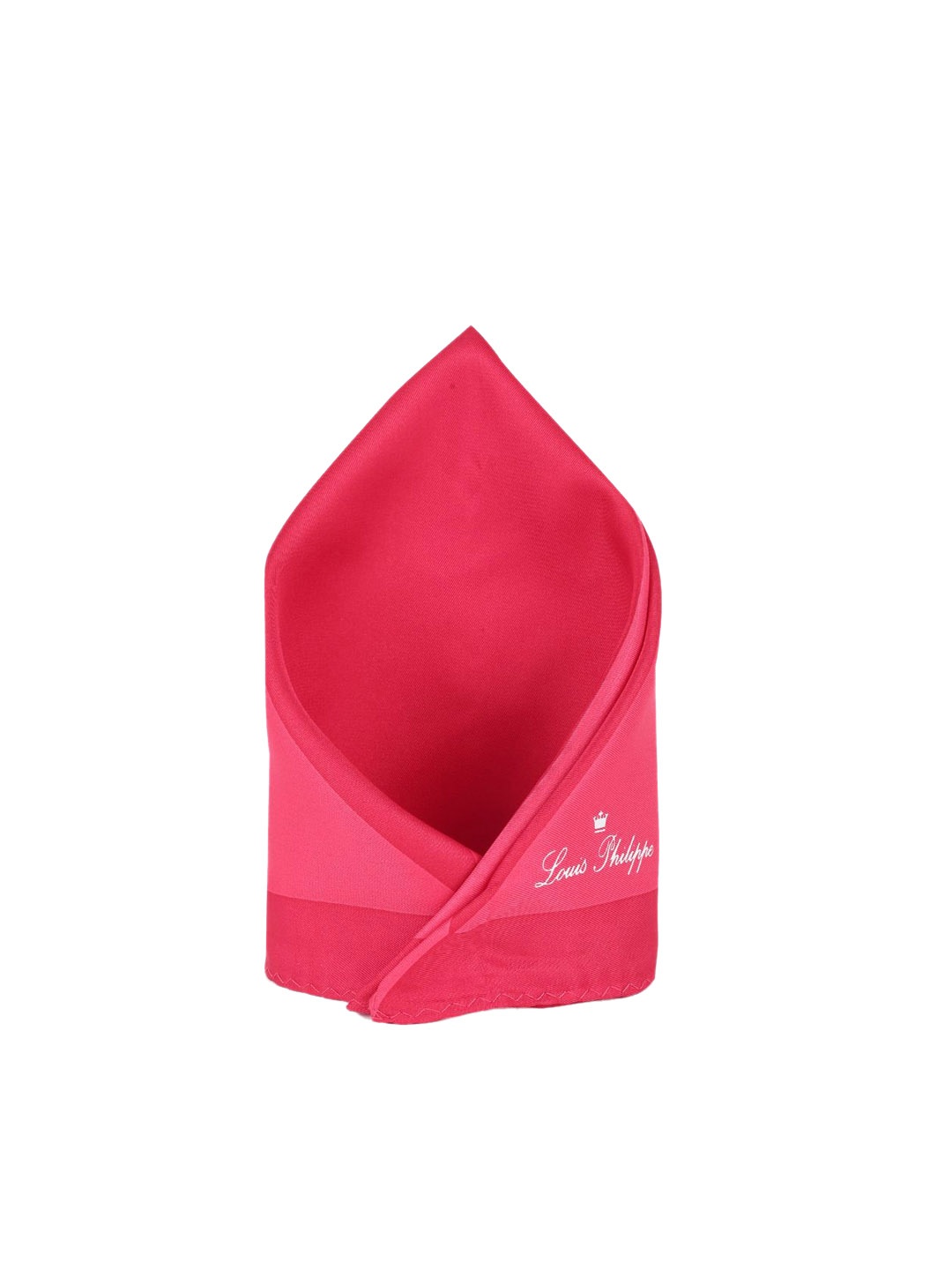 

Louis Philippe Colourblocked Pocket Square, Pink