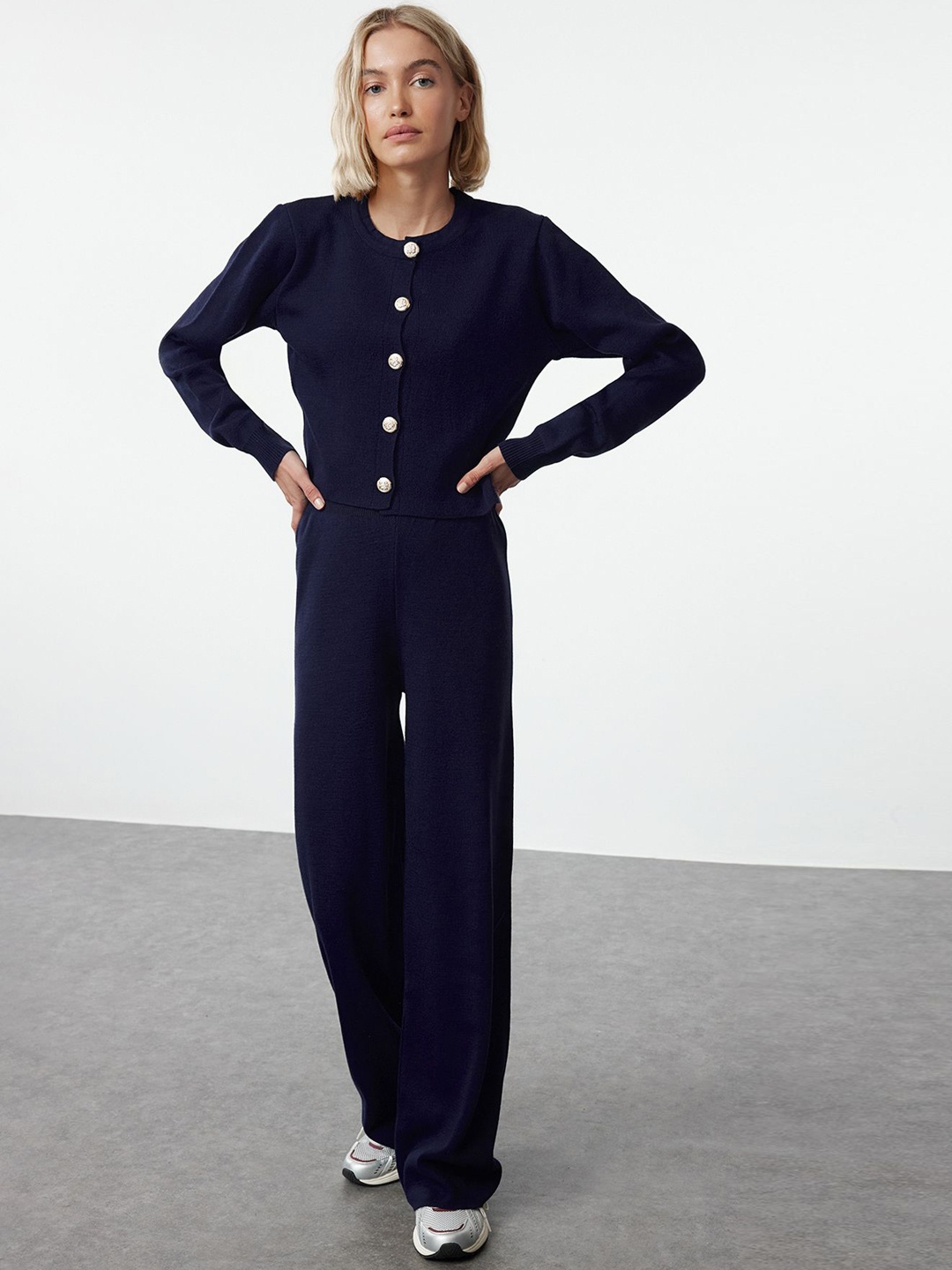 

Trendyol Top & Trouser Co-Ords, Navy blue