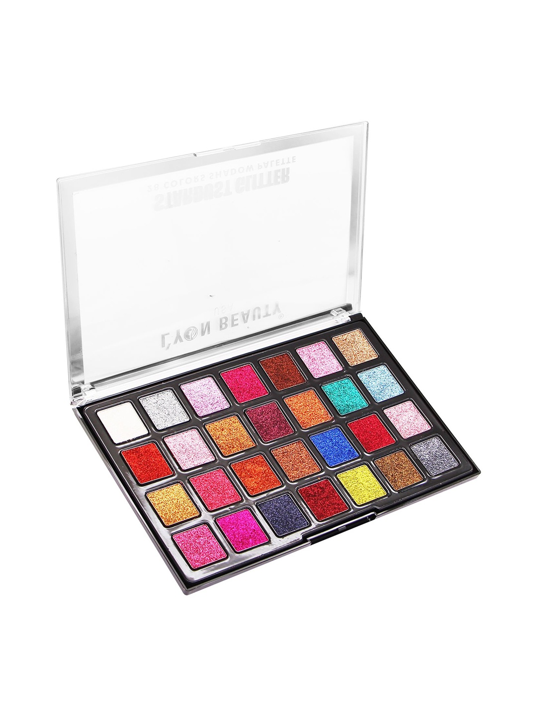 

Lyon Beauty USA Stardust Glitter 28 Colors Eyeshadow Palette 1 g - ES11-A, Multi