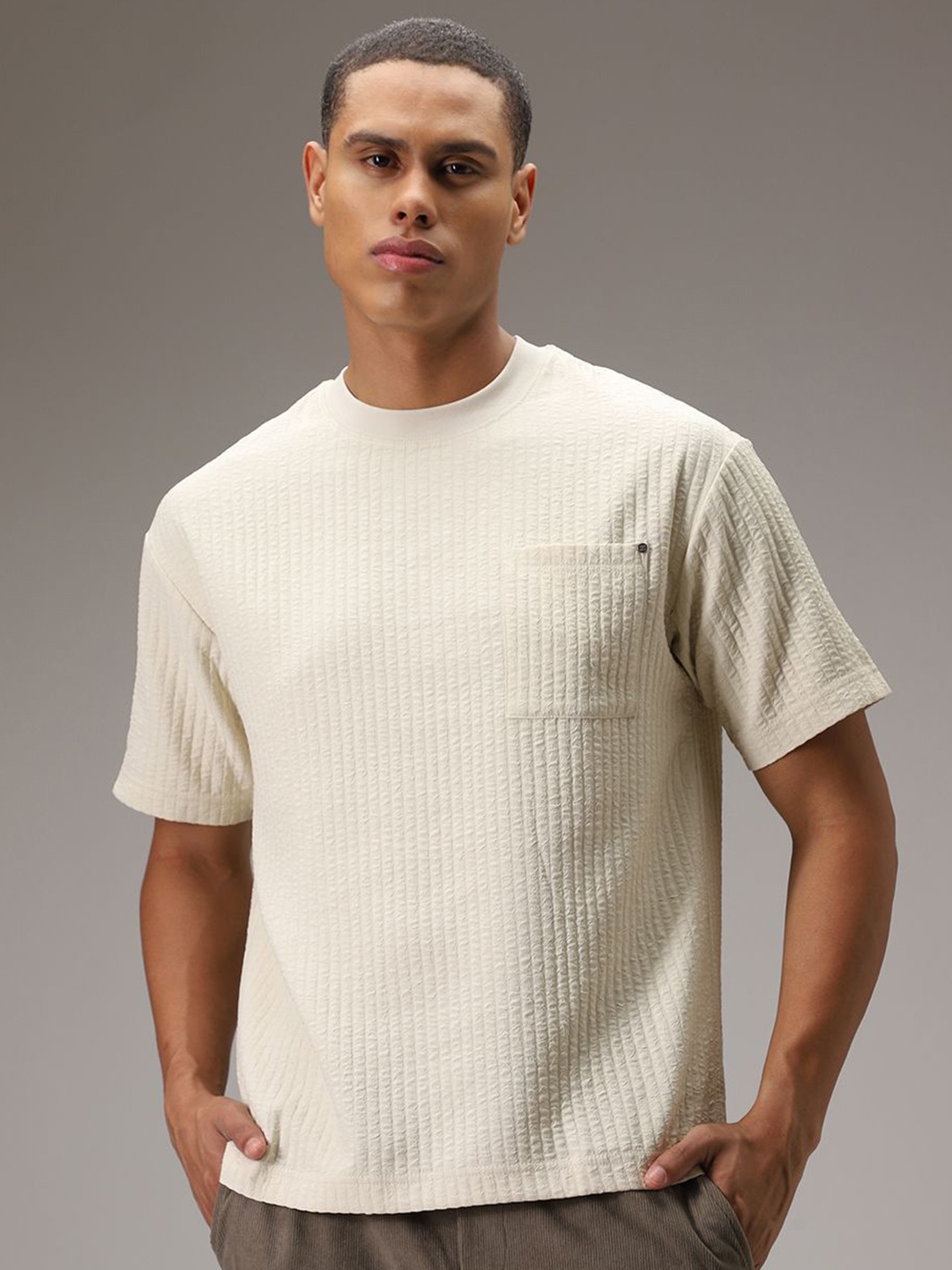 

Banana Club Men T-shirt, Cream