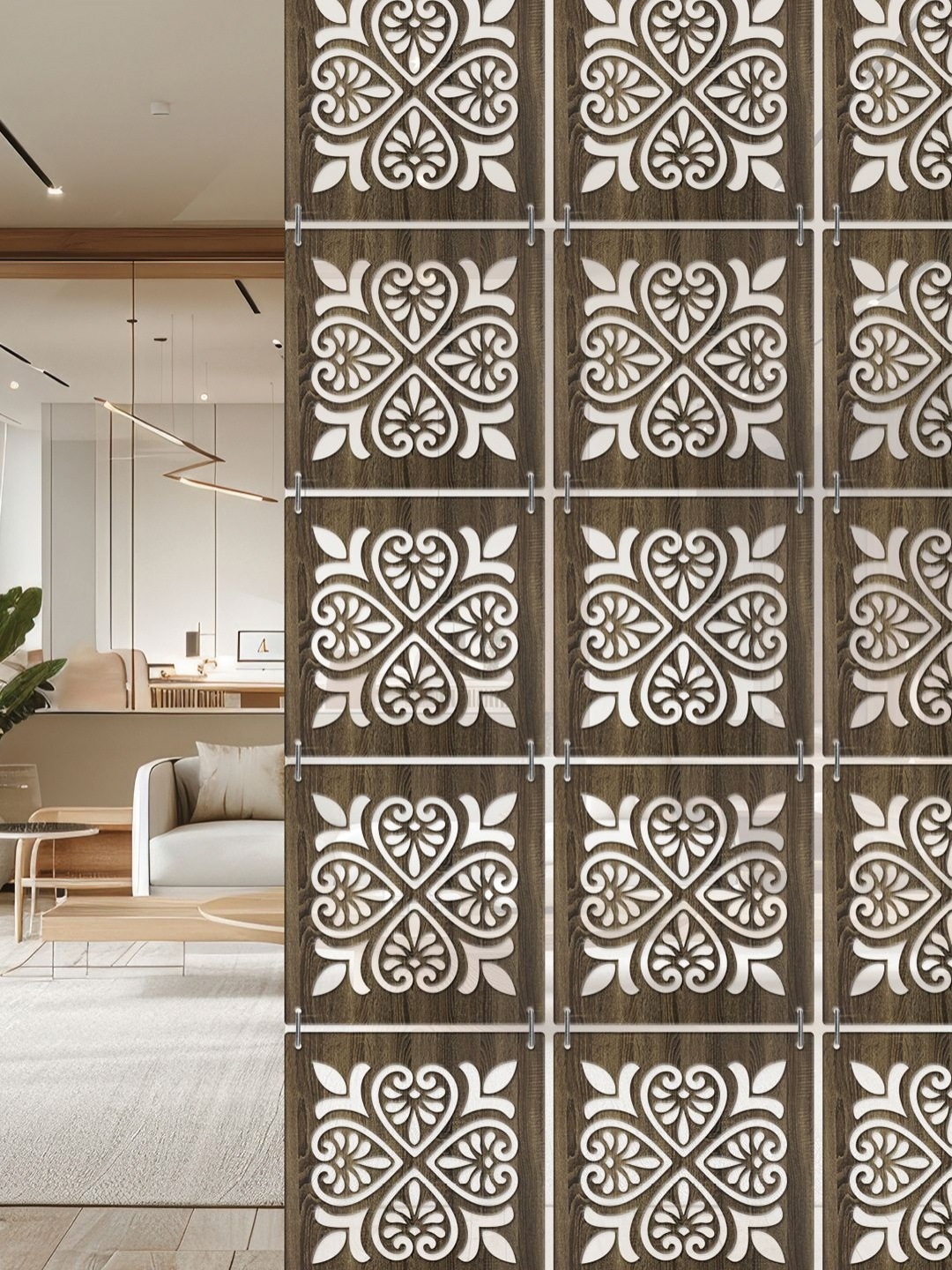 

RANDOM Brown Ethnic Motifs Window Blinds