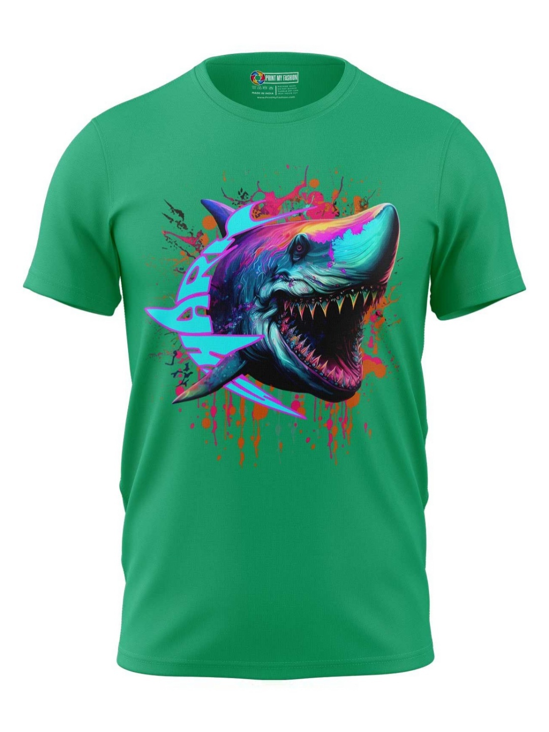 

Print My Fashion Boys Printed T-shirt, Green