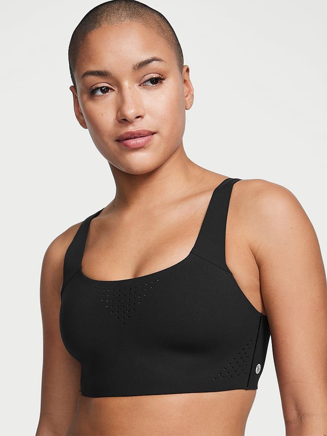 

Victoria's Secret Medium Coverage Workout Bra, Black