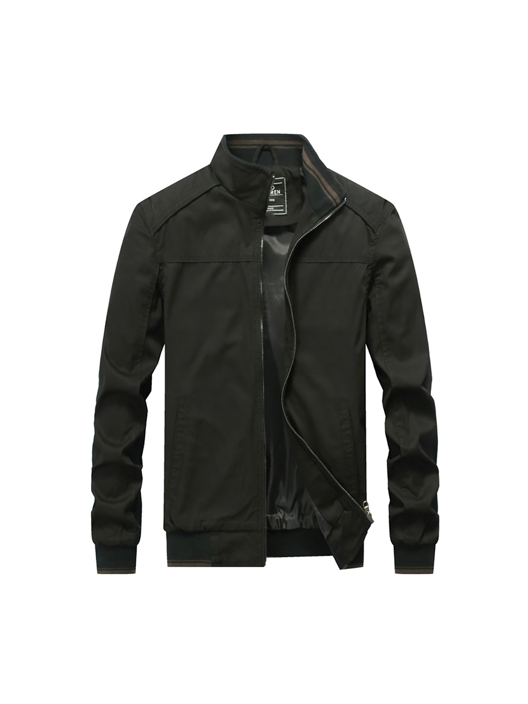 

StyleCast x Revolte Men Open Front Hooded Jacket, Black