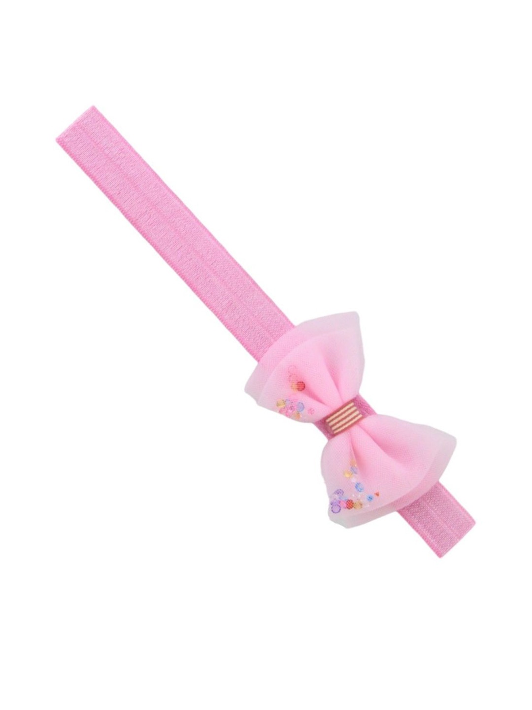 

BAESD Girls Bandana Cotton Soft Bow Design Headband, Pink