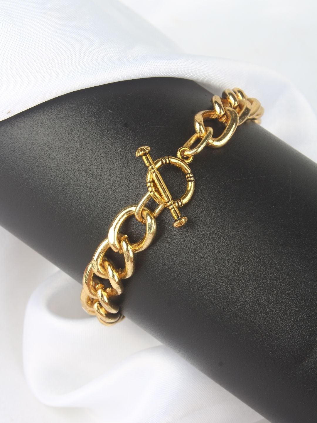 

KPOP Brass Gold-Plated Link Bracelet