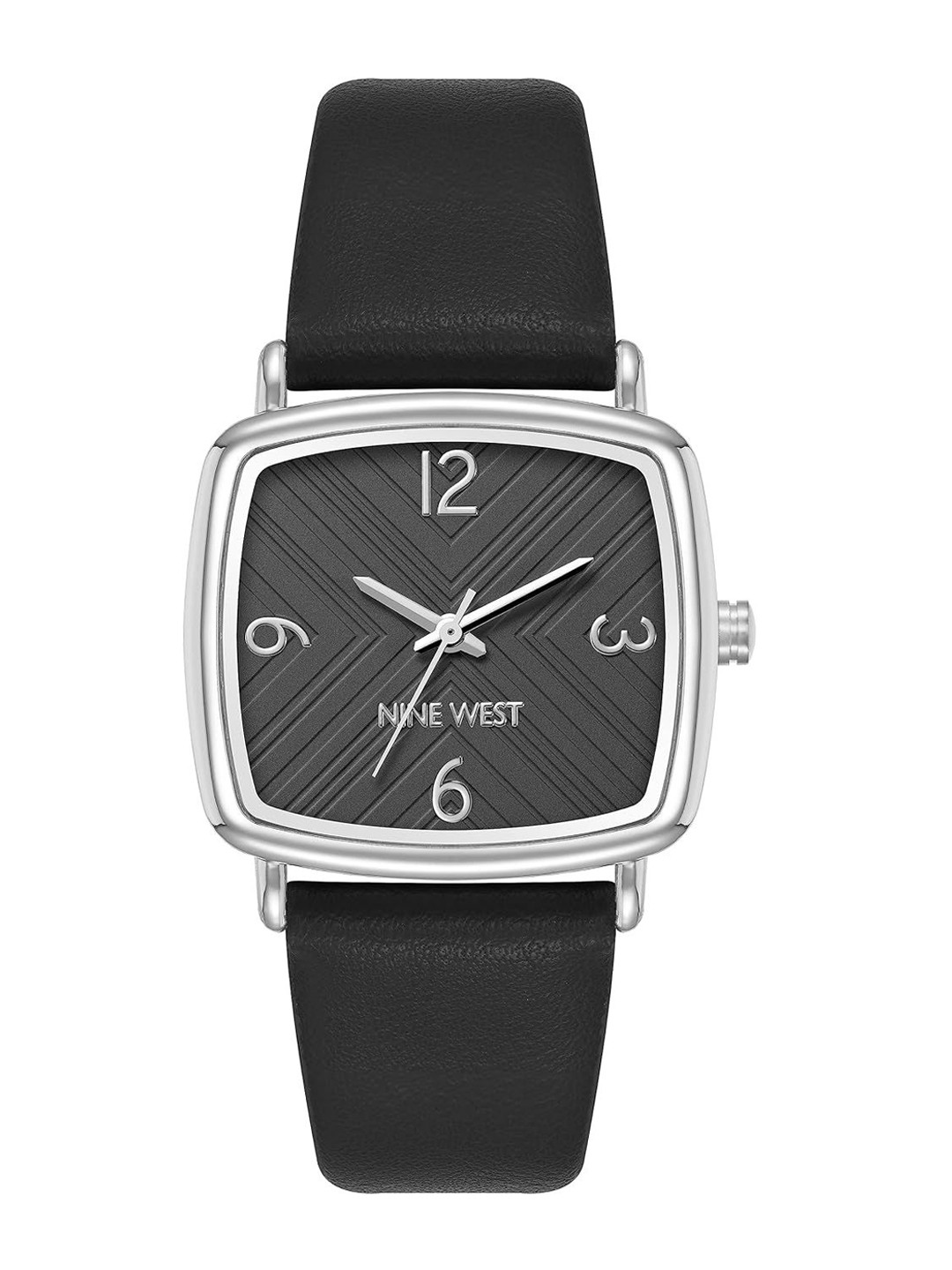 

Nine West Women Dial & Leather Straps Analogue Watch NW-2847BKBK, Black