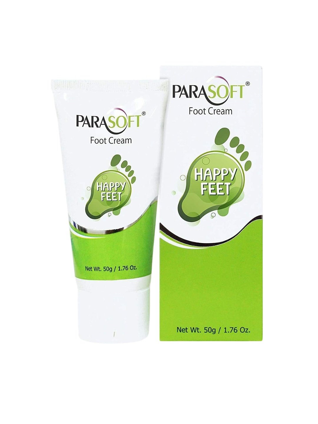 

Parasoft Happy Feet Winter Foot Cream Enriched With Kokum Butter - 50 g, Green