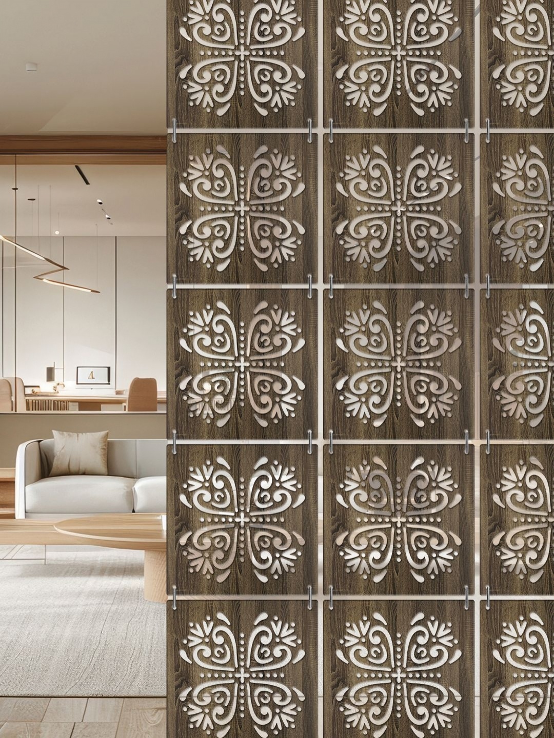 

RANDOM Brown Ethnic Motifs Window Blinds