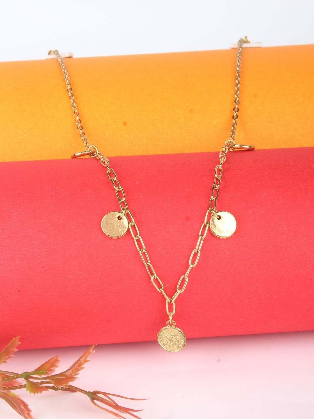 

KPOP Brass Gold-Plated Necklace