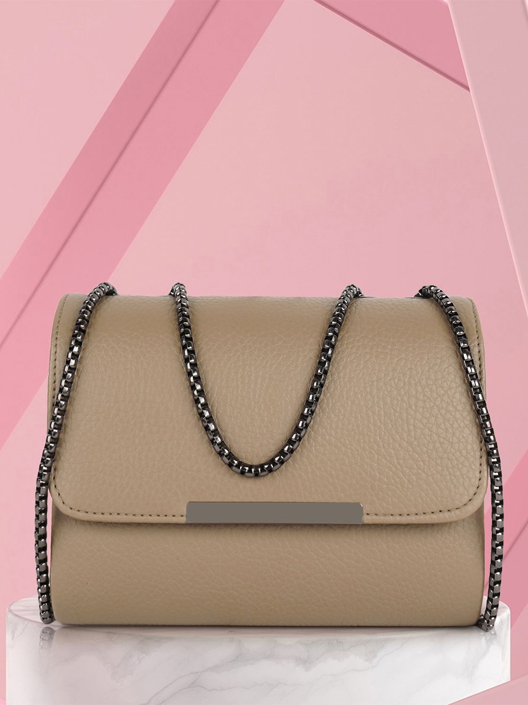 

YOYOWING Women Bucket Sling Bag, Beige