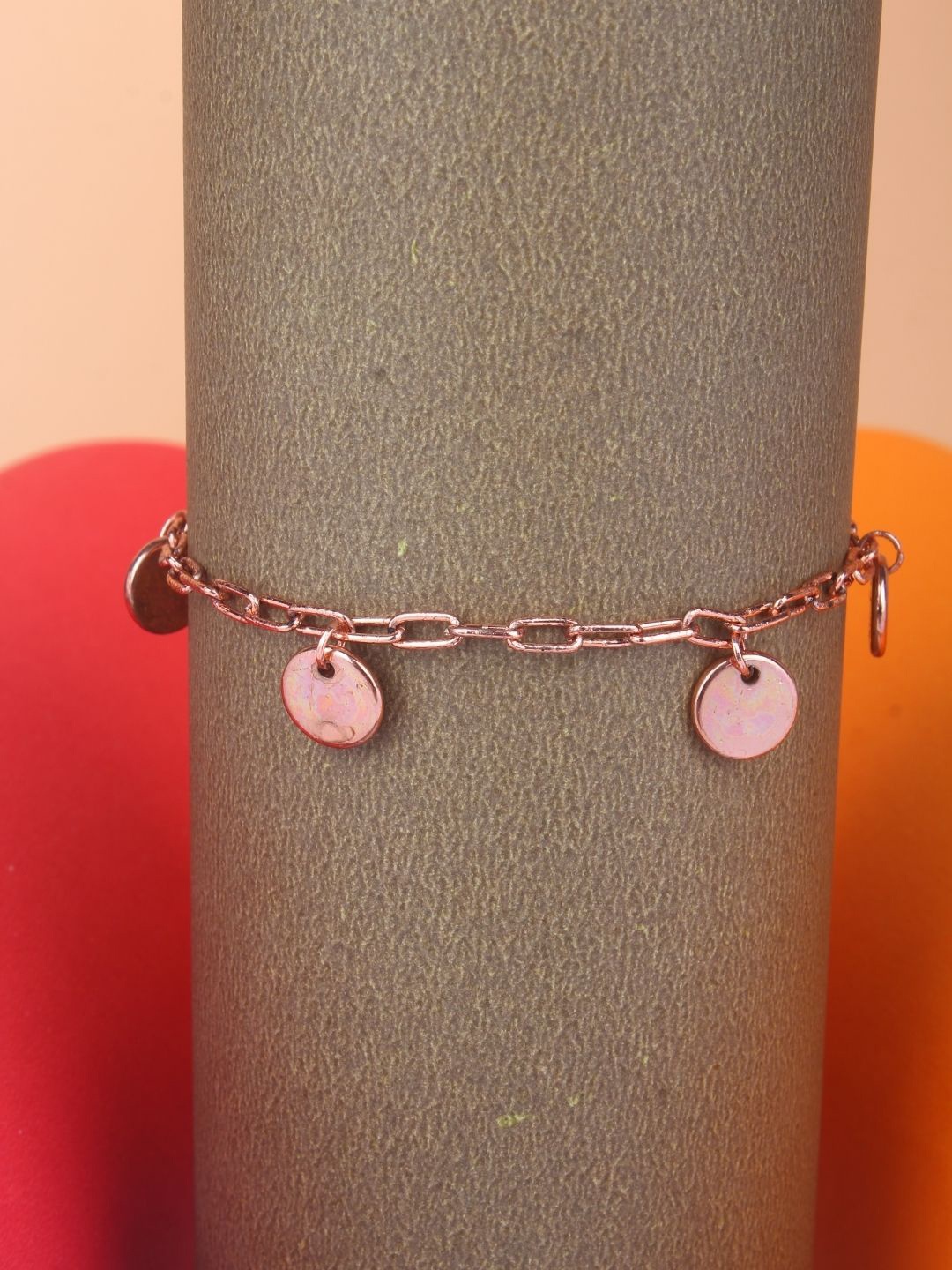 

KPOP Rose Gold-Plated Charm Bracelet