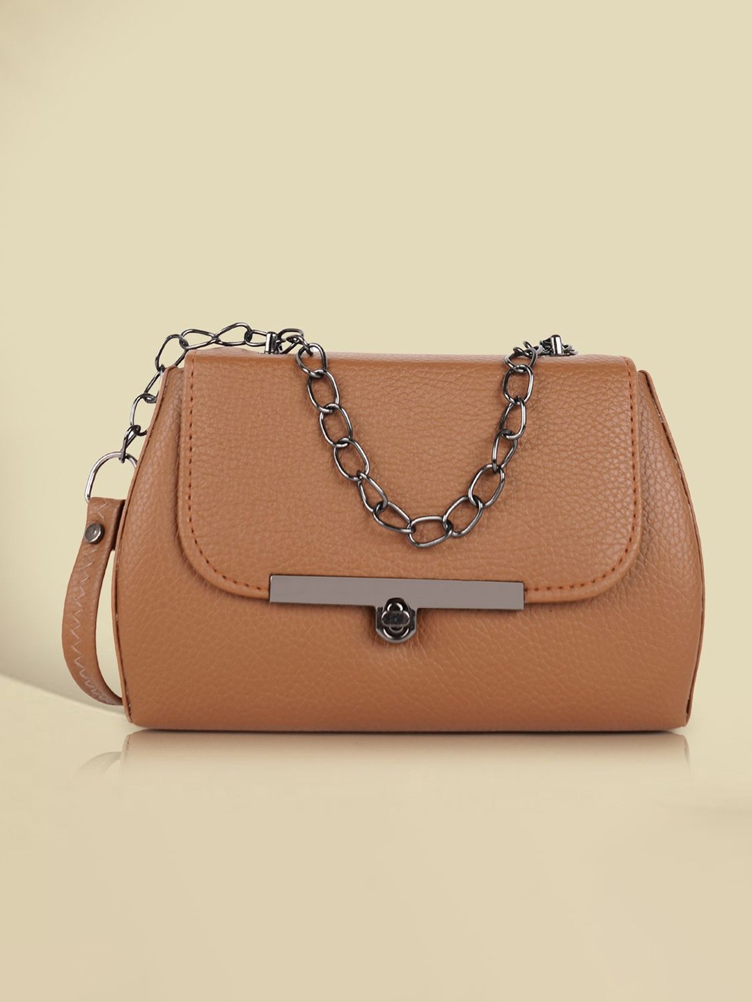 

YOYOWING Women Swagger Sling Bag, Tan