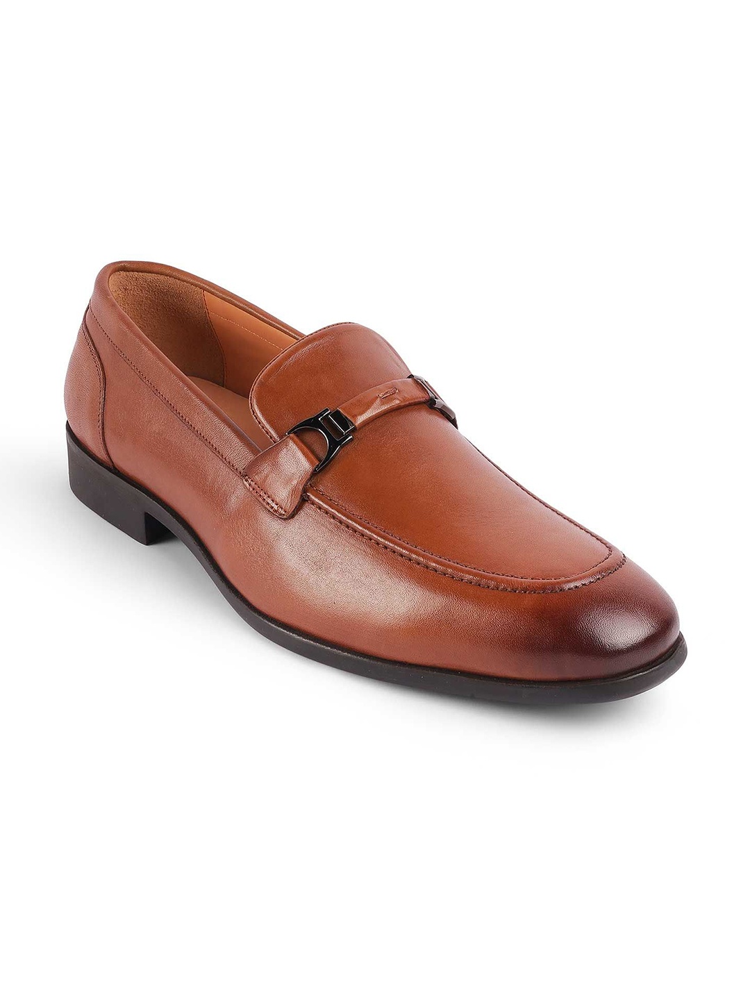 

Tresmode Men Leather Loafers, Tan